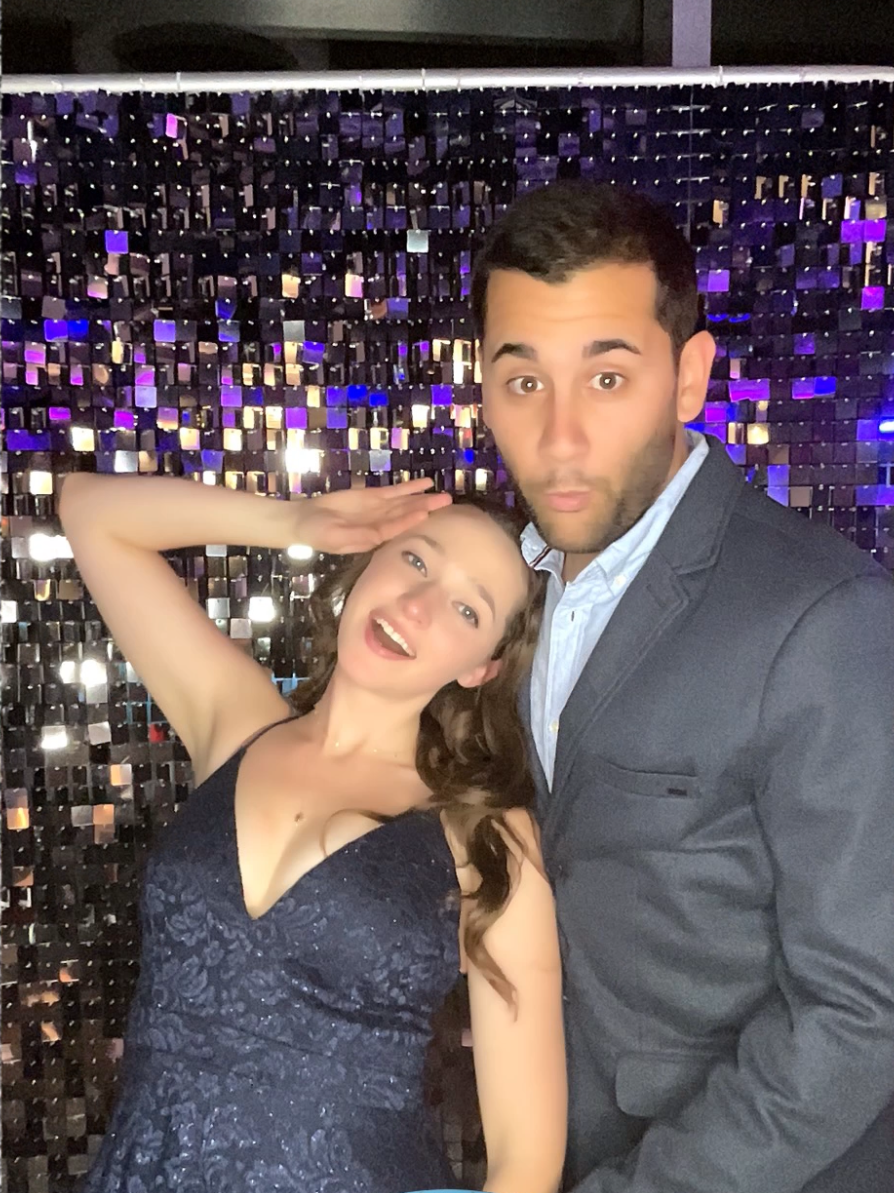 Katelyn and Alvaro at another semi-formal