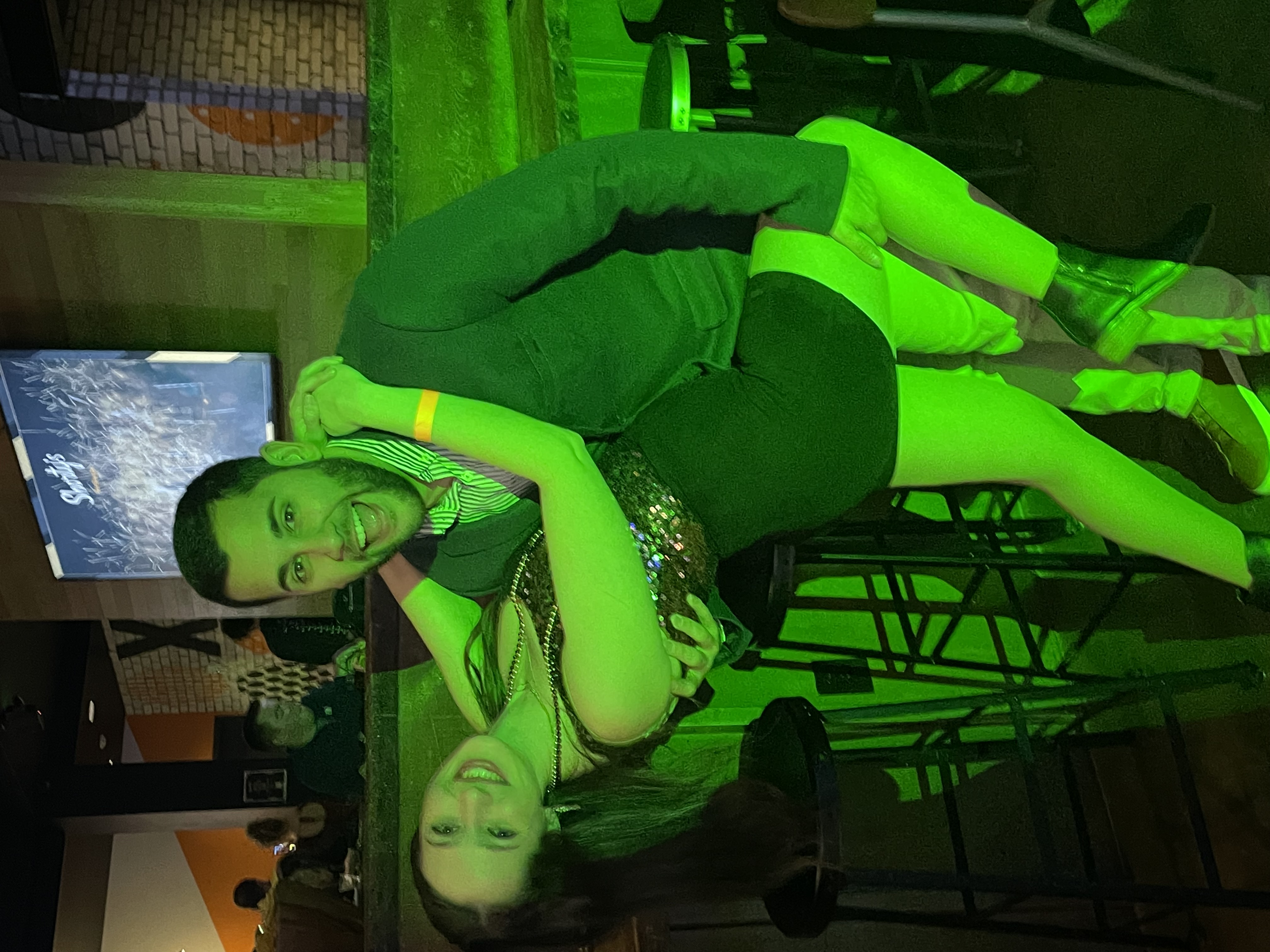 Katelyn and Alvaro on New Year's Eve 2025