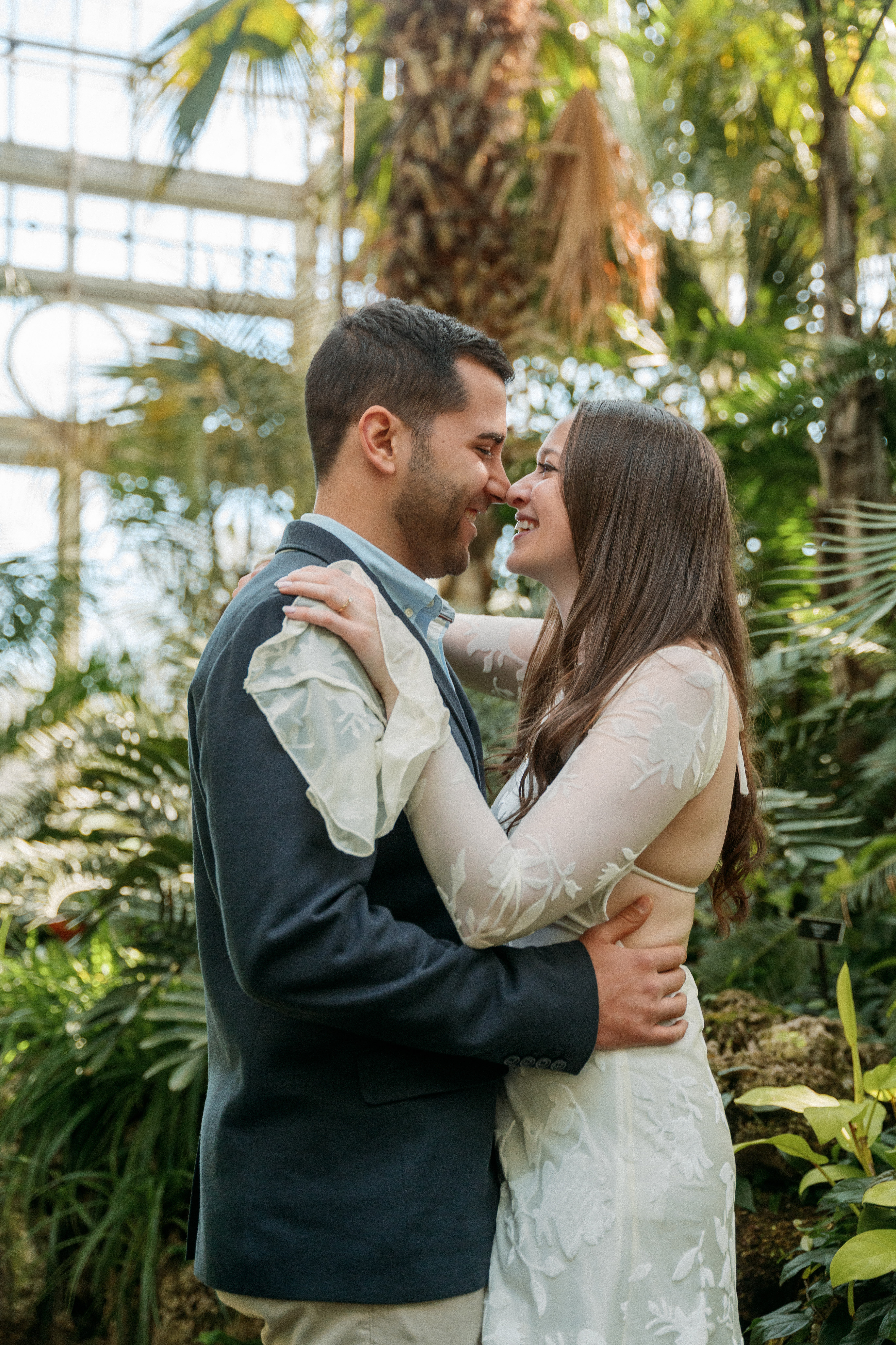 Katelyn and Alvaro engagement session at Phipps, photo 16