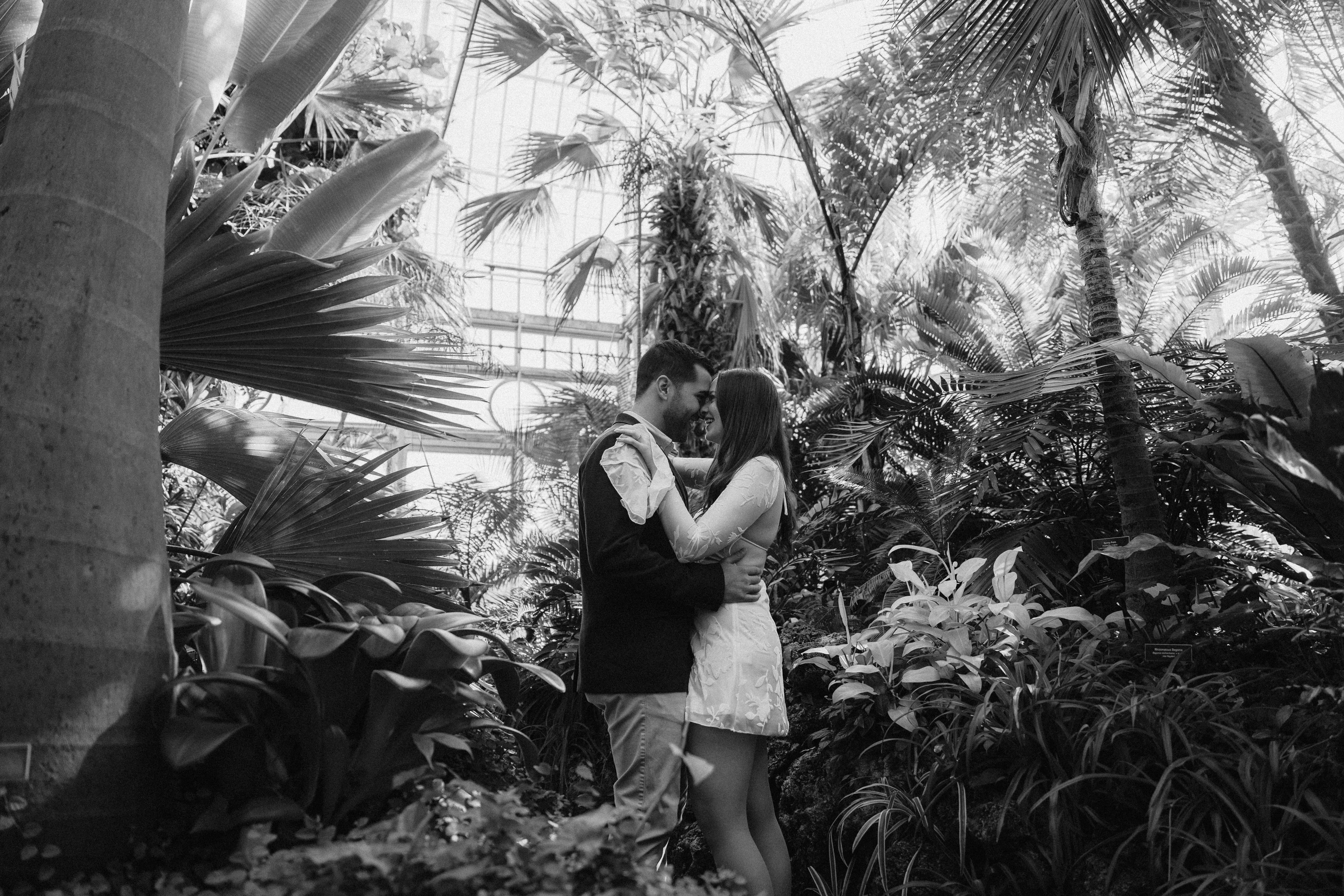 Katelyn and Alvaro engagement session at Phipps, photo 18