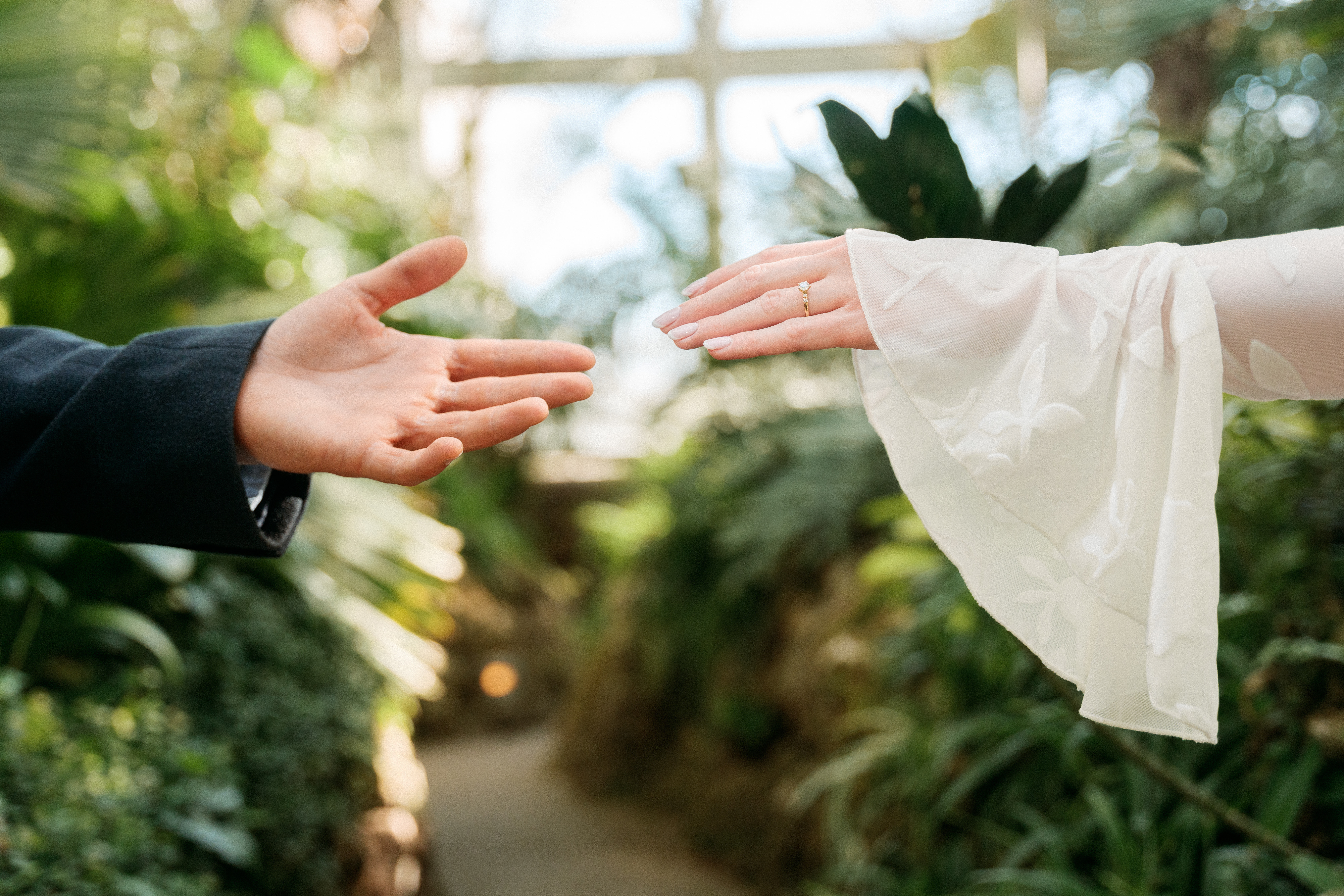 Katelyn and Alvaro engagement session at Phipps, photo 25