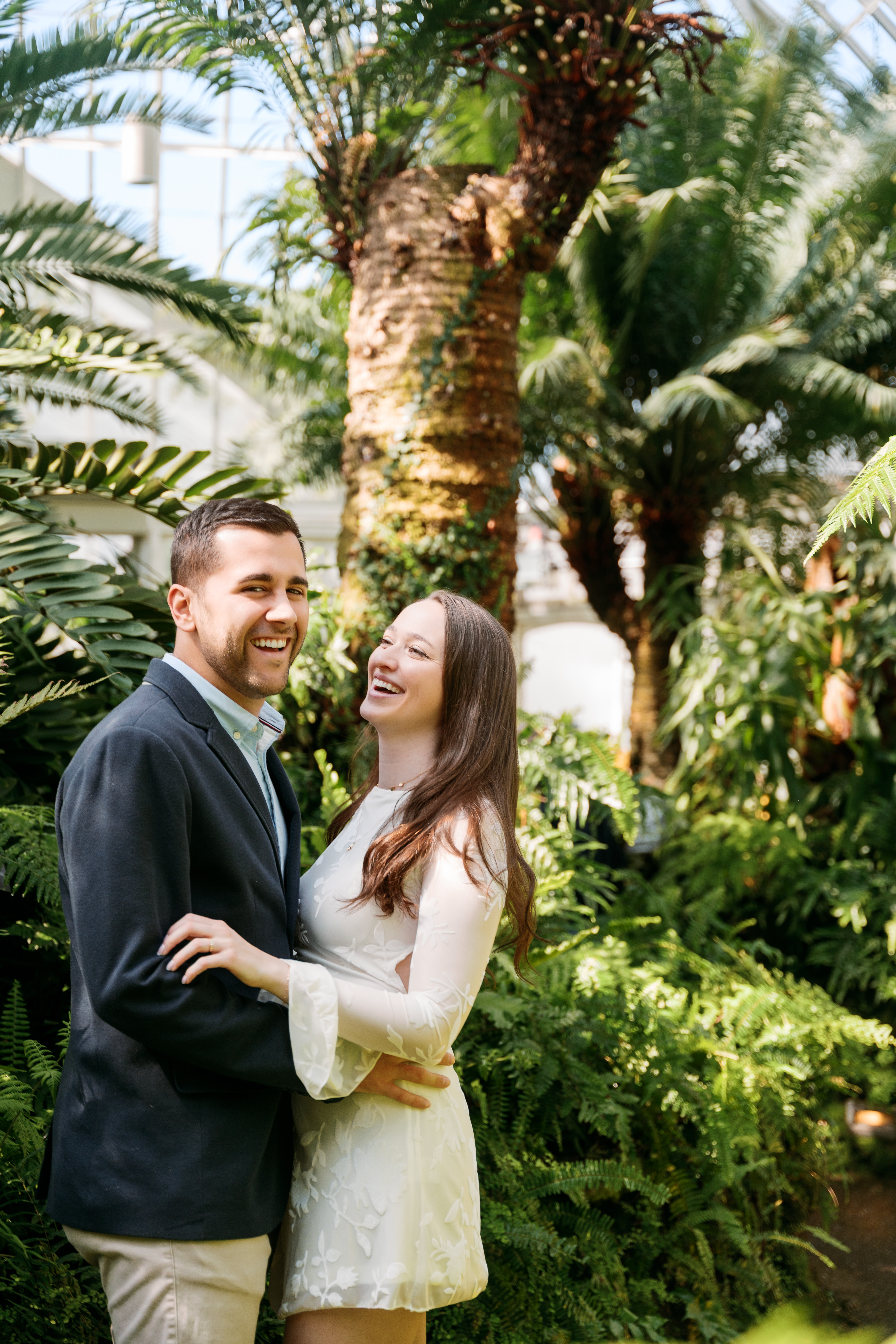Katelyn and Alvaro engagement session at Phipps, photo 62